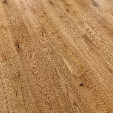 Lusso Sorrento Natural Lacquered Engineered Oak 125mm