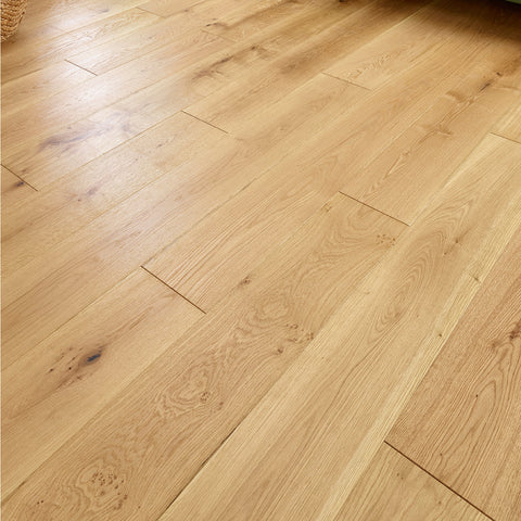 Lusso Venice Natural Brushed & Oiled Engineered Oak 180mm