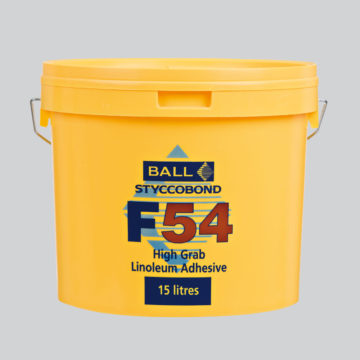 F. Ball Styccobond F54 High Grab Linoleum Adhesive 15L/45m2