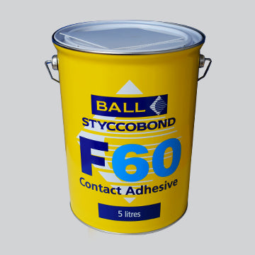 F. Ball Styccobond F60 Contact Adhesive 5L/10m2